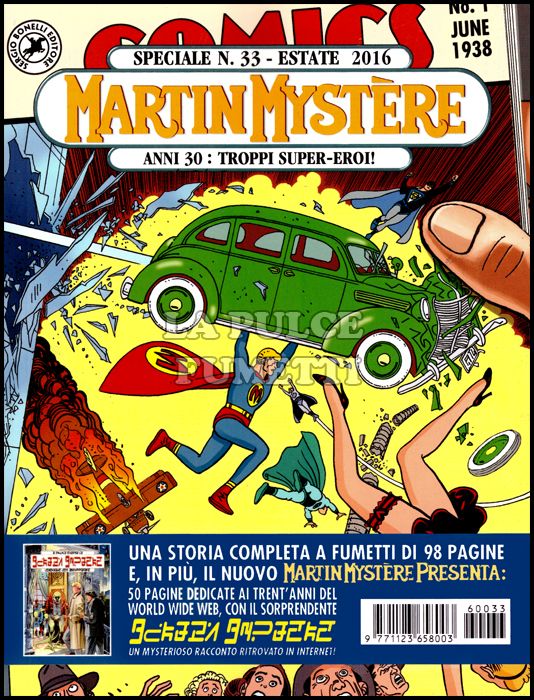 MARTIN MYSTERE SPECIALE #    33: ANNI 30: TROPPI SUPER EROI!